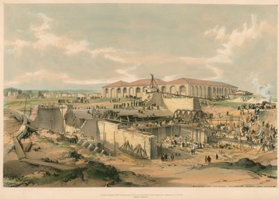 Costruzione della casa del motore stazionario, Camden Town da John Cooke Bourne