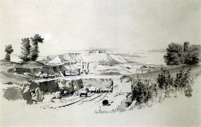 Tunnel di Linslade, 23 giugno 1837 da John Cooke Bourne