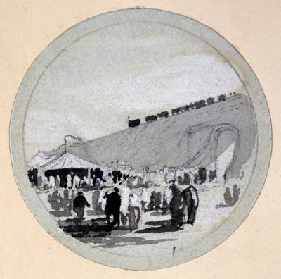 Apertura, London & Birmingham Railway, c.1838 da John Cooke Bourne