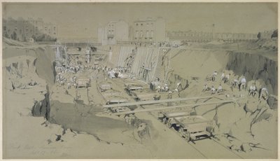 Park Street, Camden Town, 17 settembre 1836 da John Cooke Bourne