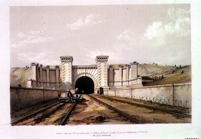 Tunnel di Primrose Hill, inciso dall