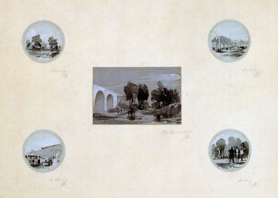 La pulizia, costruzione, livellamento e apertura della LBR, c.1838 da John Cooke Bourne