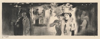 Una scena notturna da John Copley