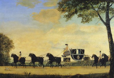 La carrozza del Marchese di Bath da John Cordrey