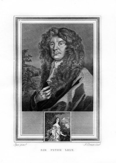 Sir Peter Lely, pittore inglese di origine olandese da John Corner