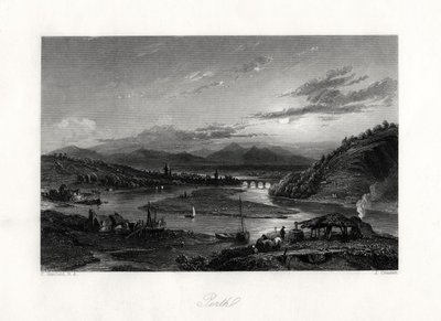 Perth, Australia, XIX secolo da John Cousen