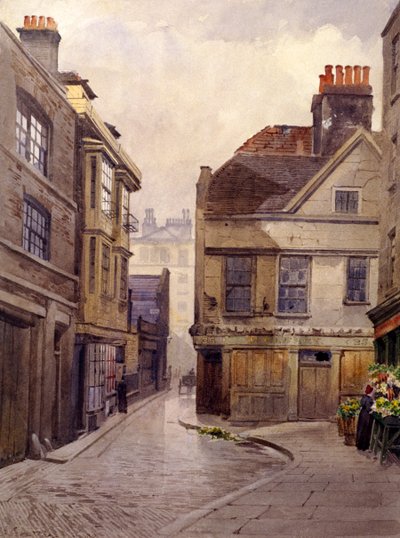 Bartholomew Close, Londra, 1889 da John Crowther