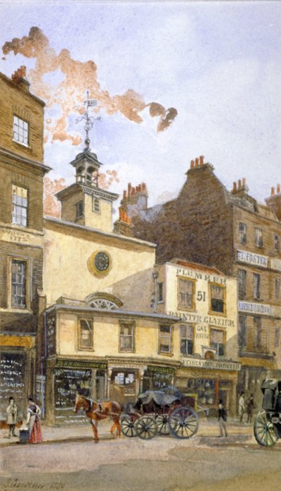 Chiesa di St Ethelburga-the-Virgin within Bishopsgate, Londra da John Crowther