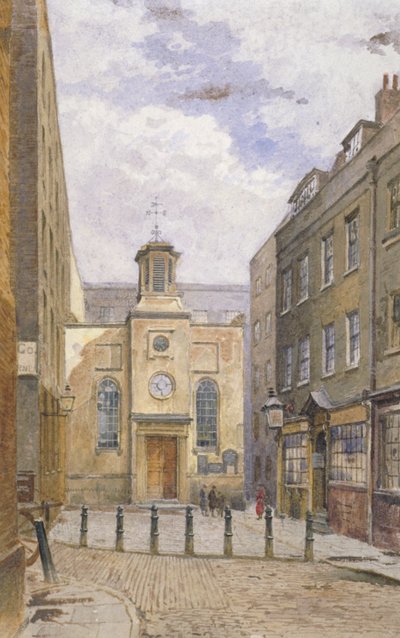 Chiesa della Santissima Trinità, Minories, Londra da John Crowther