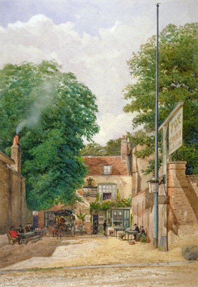 Fox and Crown Public House, Highgate, Londra da John Crowther