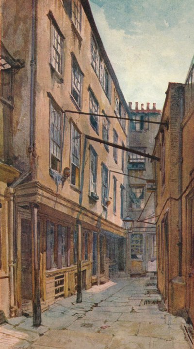 Edifici dorati, Strand, Westminster, Londra, c1880 1926 da John Crowther