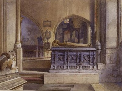 Monumento di Lord e Lady Crosby, Chiesa di St. Helen, Bishopsgate da John Crowther