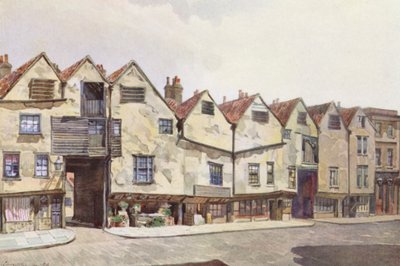 Londra perduta: Antichi tenementi in Bermondsey Street da John Crowther