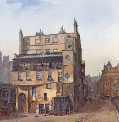 Londra Perduta: Casa di Sir William Congreve, Estremità Sud di Cecil Street, Strand da John Crowther