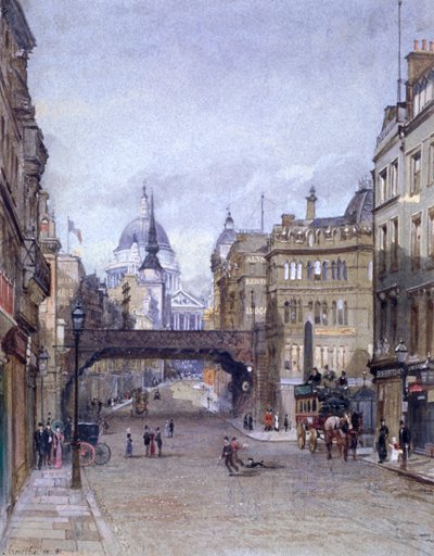 Ludgate Circus, Londra da John Crowther