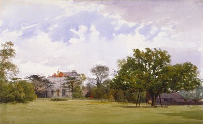 Vista laterale della Turret House, Lambeth, Londra da John Crowther