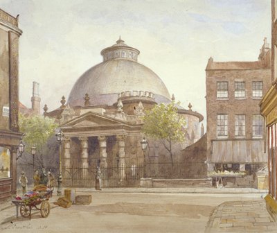 Cappella di Spa Fields, Exmouth Street, Finsbury, Londra, 1886 da John Crowther