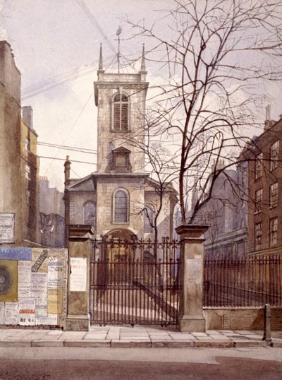 St Olave Jewry, Londra, 1887 da John Crowther
