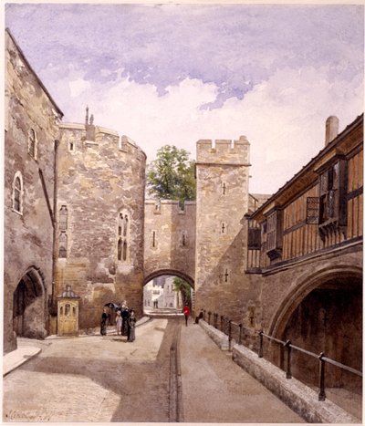 Torre di Londra, Londra, 1883 da John Crowther
