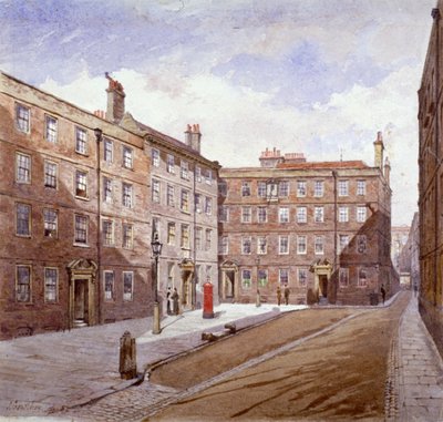 Vista di Brick Court, Middle Temple, Londra da John Crowther