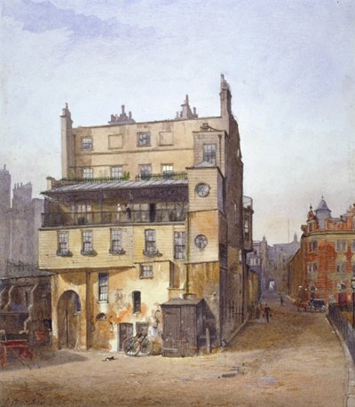 Vista di una casa, Cecil Street, Westminster, Londra, 1882 da John Crowther