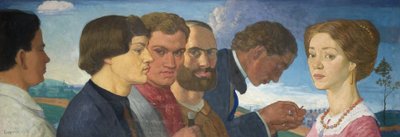 Alcuni primitivi successivi e Madame Tisceron da John Currie