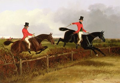 Saltare una siepe e una ringhiera da John Dalby