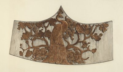 Intaglio di poppa del pavone da John Davis