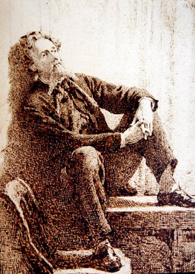Ritratto di Charles Keene da John Dawson Watson