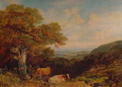 Paesaggio con bestiame da John Dearman