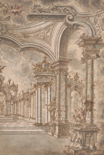 Una fantasia architettonica da John Devoto