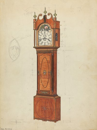 Orologio alto da John Dieterich