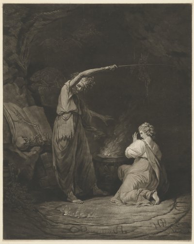 Incantesimo da John Dixon after John Hamilton Mortimer