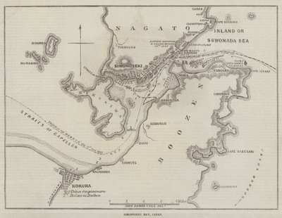 Baia di Simonoseki, Giappone da John Dower