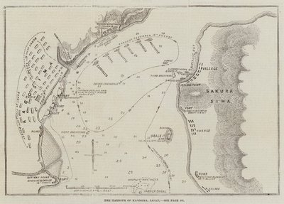 Il porto di Kagosima, Giappone da John Dower