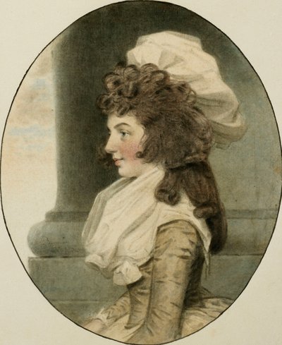 Ritratto di Sarah Whitmore, seduta accanto a una colonna, 1787 da John Dowman