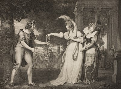 Prato davanti al palazzo del Duca, Atto I, Scena II, da 