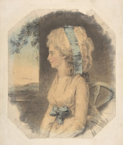 Miss Mary Cruikshank, unica sorella di James Cruikshank, 1781 da John Downman