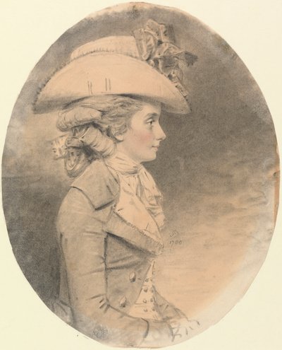 Signora Ives di Catton da John Downman