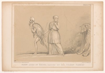 Caricatura di Richard Cobden come Giasone (HB Sketches) da John Doyle