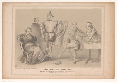 Caricatura con il premier Robert Peel e Joseph Hume da John Doyle