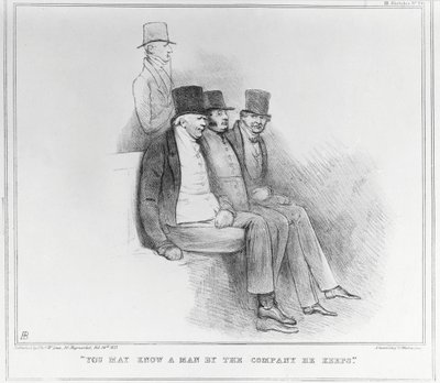 Si conosce un uomo dalla compagnia che frequenta, 1833 da John Doyle