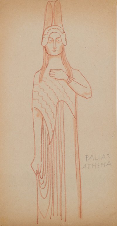 Pallade Atena da John Duncan