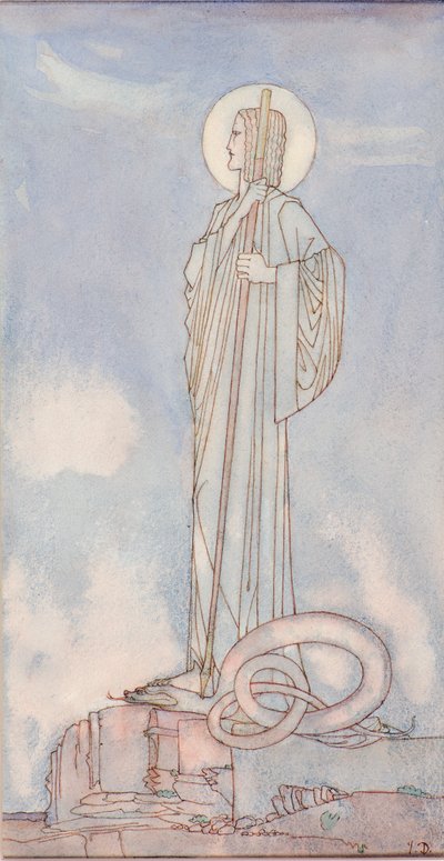 San Giorgio e il drago da John Duncan