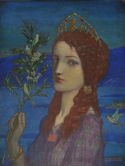 Il messaggero di Tethra, 1910 da John Duncan