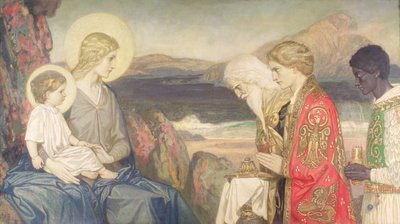 I Tre Magi, 1915 da John Duncan