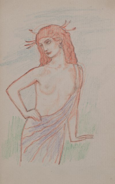 Senza titolo [Figura femminile] da John Duncan