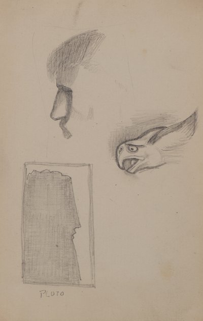 Senza titolo [Schizzi a matita] da John Duncan