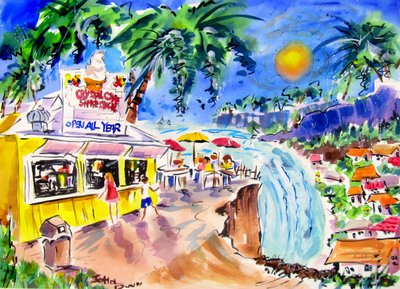 Una delizia tropicale in riva al mare da John Dunn