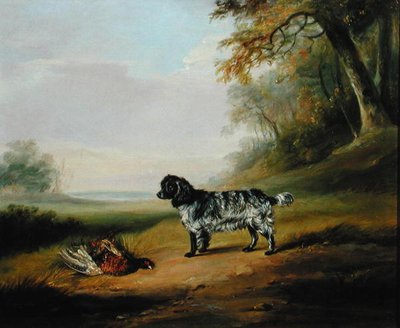 Paesaggio con cane da John E. Ferneley